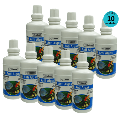 Kit 10 Labcon AntiAlgas 100ml - Alcon